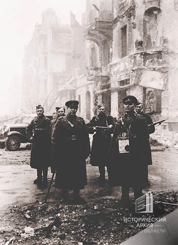 После ожесточенных боев.