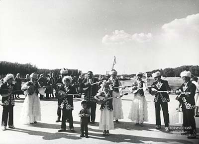 Открытие концертно-спортивного комплекса &laquo;Зеленый остров&raquo;.