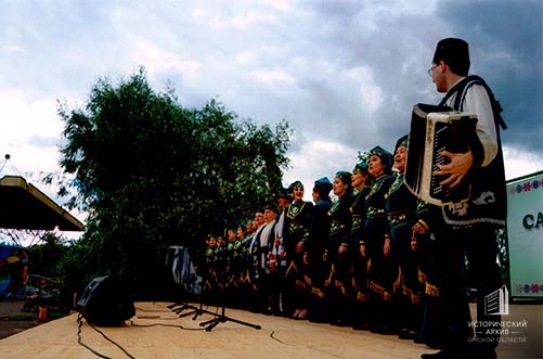 Народный праздник Сабантуй. Фрагмент выступления.