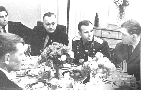 Торжественный обед в честь первого космонавта