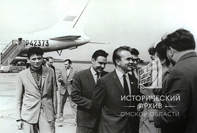 Космонавт СССР В.М. Комаров