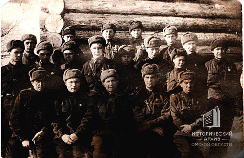 Группа первых награжденных 308-й стрелковой дивизии