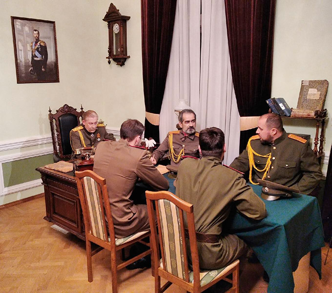 Совещание у Брусилова